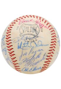 1969 Pittsburgh Pirates Team-Signed Baseball with Roberto Clemente