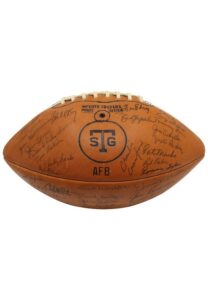 1969 Texas Longhorns Team-Signed Football