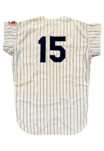 1969 Tom Tresh/Thurman Munson Rookie NY Yankees Game-Used Home Uniform