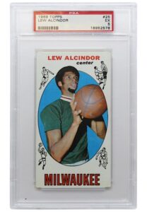 1969 Topps Lew Alcindor #25