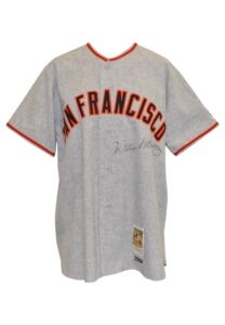 1969 Willie McCovey San Francisco Giants Autographed Replica Flannel Jersey