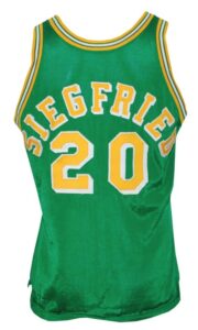 1970-1971 Larry Siegfried San Diego Rockets Game-Used Road Jersey