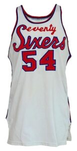 1970-1971 Luke Jackson Philadelphia 76ers Game-Used Home Jersey