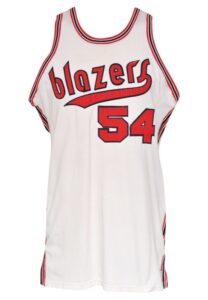 1970-71 Dale Schlueter Portland Trail Blazers Game-Used Home Jersey (Inaugural Season)