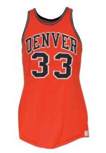 1970-71 Donald Sidle Denver Rockets ABA Game-Used Road Uniform