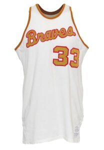 1970-71 George Wilson Buffalo Braves Game-Used Home Jersey