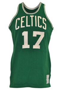 1970-71 John Havlicek Boston Celtics Game-Used & Autographed Road Uniform