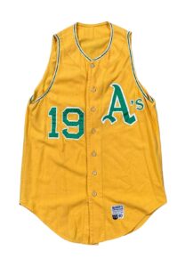 1970 Bert Campaneris Oakland A’s Game-Used Flannel Vest