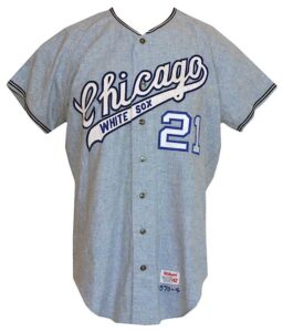 1970 Danny Murphy Chicago White Sox Game-Used Road Flannel Jersey