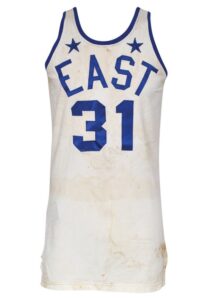 1970 Darel Carrier ABA All-Star Game-Used Eastern Conference Jersey (Carrier LOA)