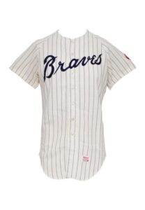 1970 Felix Millan Atlanta Braves Game-Used Home Jersey