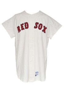 1970 George Thomas Boston Red Sox Game-Used Home Flannel Jersey