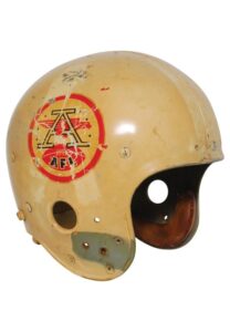 1970 Jack Kemp AFL All-Star Game-Used Eastern Conference Helmet