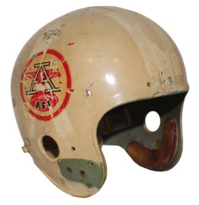 1970 Jack Kemp Game-Used AFL All-Star Helmet