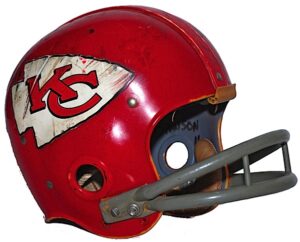 1970 Len Dawson Kansas City Chiefs Super Bowl IV Game-Used & Autographed Helmet