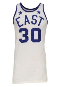 1970 Levern Tart ABA All-Star Game-Used Eastern Conference Uniform