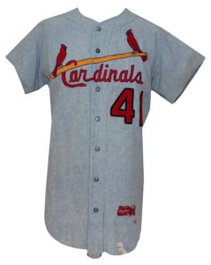 1970 Milt Ramirez Cardinals Game-Used Home & Road Flannel Jersey’s