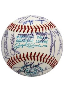 1970 Minnesota Twins Team Signed OAL Baseball