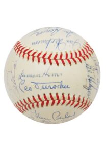 1970 National League All-Star Team Signed Baseball