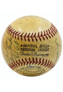 1970 National League All-Stars Team-Signed ONL Baseball