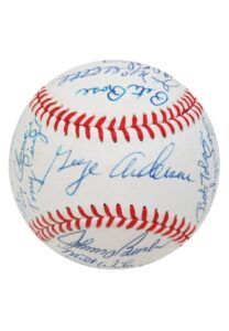 1970 National League Champions Cincinnati Reds Team Signed Baseball