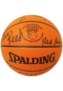 1970 New York Knicks Team-Signed Spalding Basketball