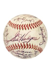 1970 New York Mets Team Signed Baseball