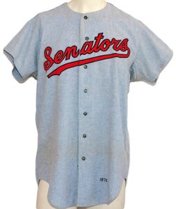 1970 Pedro Ramos Washington Senators Game-Used Road Flannel Jersey