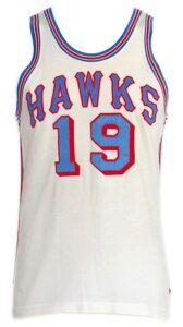 1970 Pistol Pete Maravich Rookie Atlanta Hawks Game-Used Home Jersey