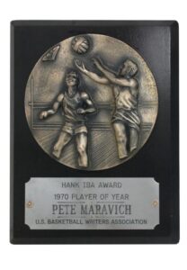 1970 “Pistol” Pete Maravich USBWA Hank Iba Player of the Year Award