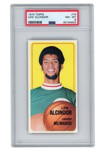 1970 Topps Lew Alcindor #75