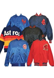 1970s-80s MLB Player-Worn Dugout Jackets — New York Mets, Boston Red Sox, St. Louis Cardinals, San Francisco Giants, Chicago Cubs & Houston Astros