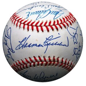 1970s All-Star Team Autographed Baseball