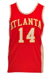 1970s Atlanta Hawks Game-Used Jersey & Shooting Shirt