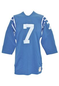 1970s Bert Jones Baltimore Colts Player-Worn Practice Jersey