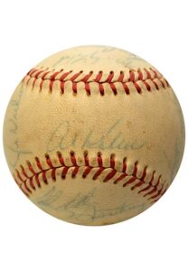 1970s Detroit Tigers Team-Signed OAL Baseball & Single-Signed Al Kaline OAL Baseball