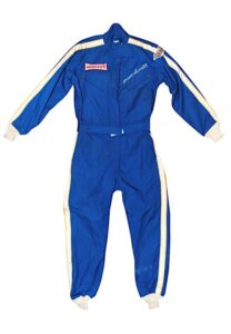 1970s Eldon Rasmussen NASCAR Racing Race-Worn Fire Suit & Numerous Race Credentials