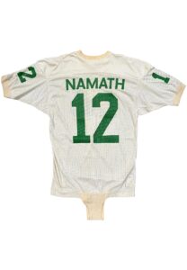 1970s Joe Namath NY Jets Preseason/Practice Worn Jersey