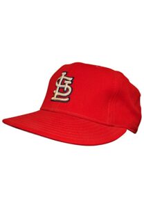 1970s Lou Brock St. Louis Cardinals Game-Used Cap