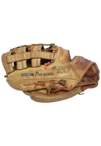 1970s Lou Brock St. Louis Cardinals Game-Used Mitt