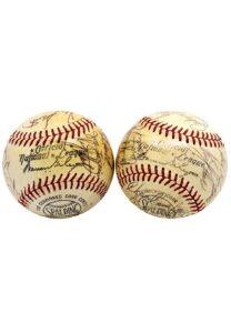 1970s MLB All-Star Game NL Team-Signed Baseballs