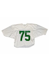 1970s Winston Hill New York Jets Game-Used Preseason Jersey