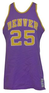 1971-1972 Dave Robisch Denver Rockets Game-Used Road Uniform