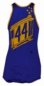 1971-1972 Ron Williams Golden State Warriors Game-Used Home Jersey & Late 1960’s Fred Hetzel Golden State Warriors Game-Used Road Jersey