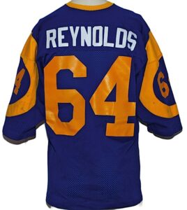 1971-1975 Jack “Hacksaw” Reynolds LA Rams Game-Used Home Jersey