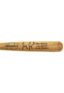 1971-1979 Greg Luzinski Philadelphia Phillies Game-Used & Autographed Bat