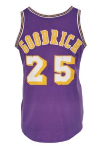 1971-72 Gail Goodrich Los Angeles Lakers Game-Used Road Jersey