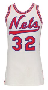 1971-72 Trooper Washington NY Nets ABA Game-Used Home Jersey