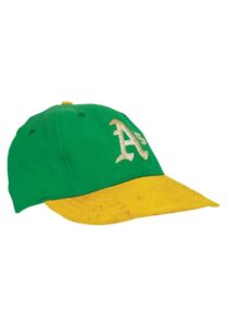 1971-75 Reggie Jackson Oakland A’s Game-Used Cap