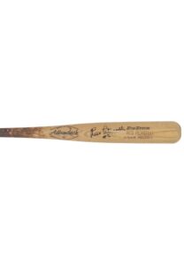 1971-76 Rico Petrocelli Boston Red Sox Game-Used & Autographed Bat